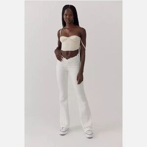 BRAND NEW - Never Worn! Urban Outfitters BDG Ruched V-Front Jeans